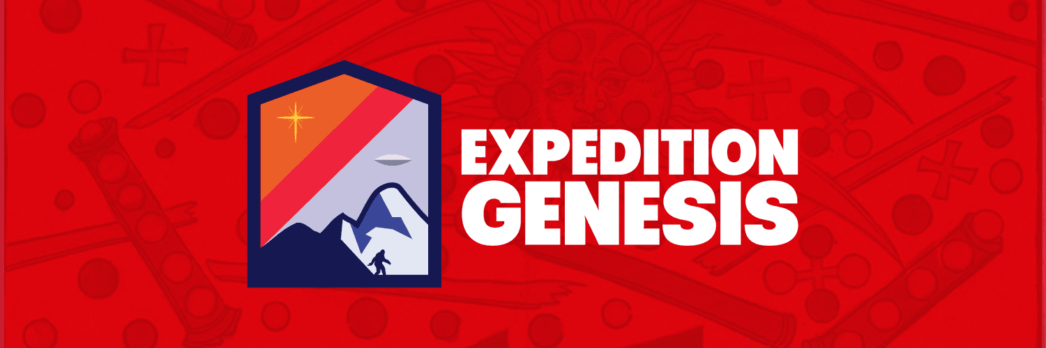 Expedition Genesis — mission patch and wordmark